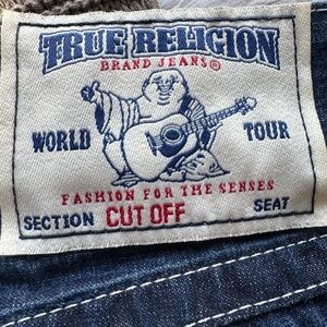 True Religion Indigo Men's Jean shorts